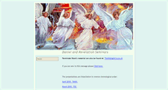 Desktop Screenshot of danielandrevelationseminars.com